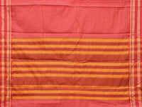 Thumbnail for Pink Bamboo Cotton Saree with Checks Design No Blouse - Global Threads - Distacart