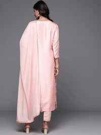 Thumbnail for https://cdn.shopify.com/s/files/1/0341/4805/7228/files/pink-woven-design-silk-straight-kurta-with-dupatta-libas-5-27530701897878.jpg?v=1738399797