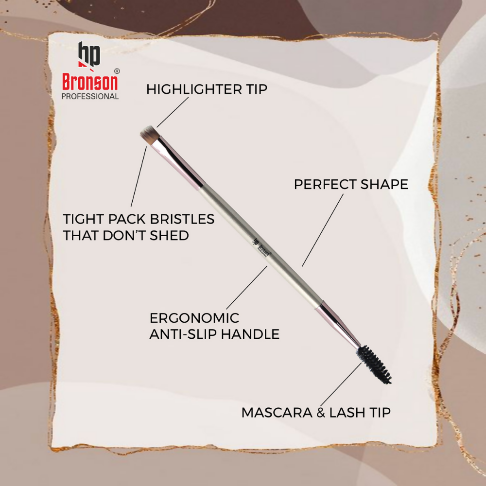 Bronson Professional Classic Highlighting And Mascara Lash Brush - Dista