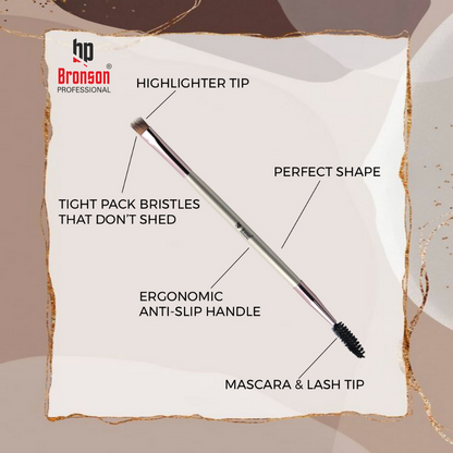Bronson Professional Classic Highlighting And Mascara Lash Brush - Dista