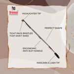 Thumbnail for Bronson Professional Classic Highlighting And Mascara Lash Brush - Dista