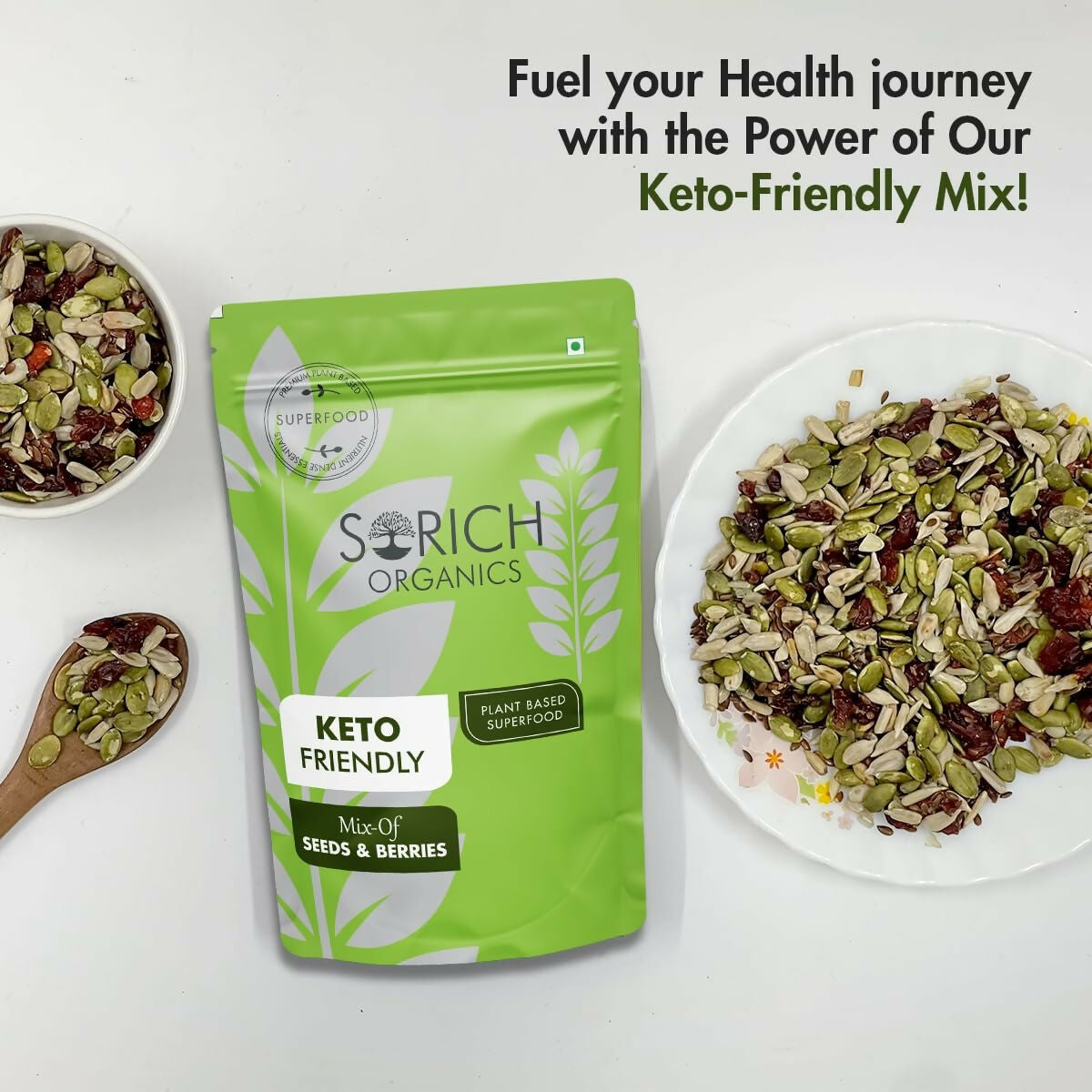 Sorich Organics Keto Mix Seeds and Berries - Distacart