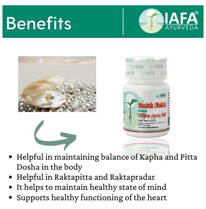 Iafa Mouktik (Mukta) Pishti Powder