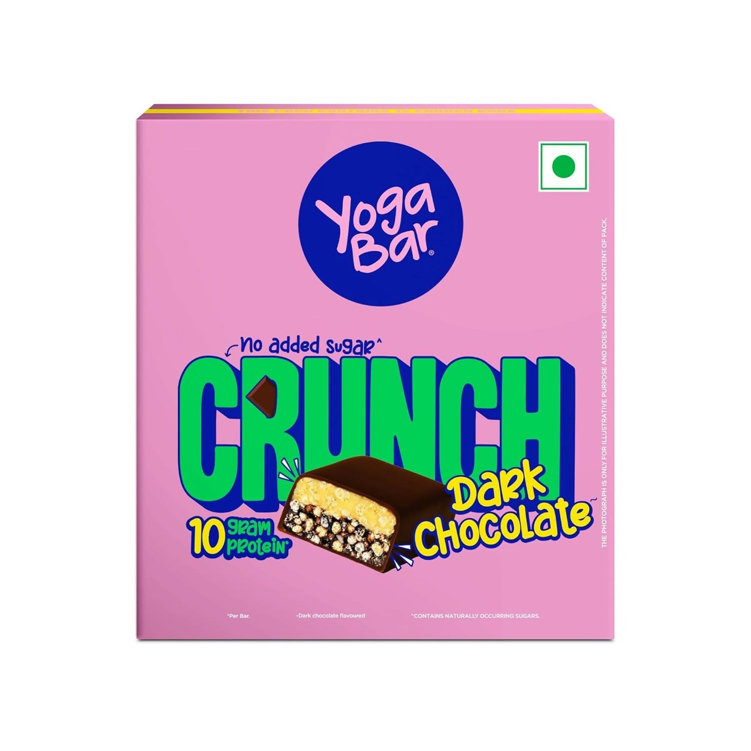 Yoga Bar Crunch Dark Chocolate Protein Bar