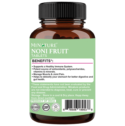 Minature Noni Fruit Tablet