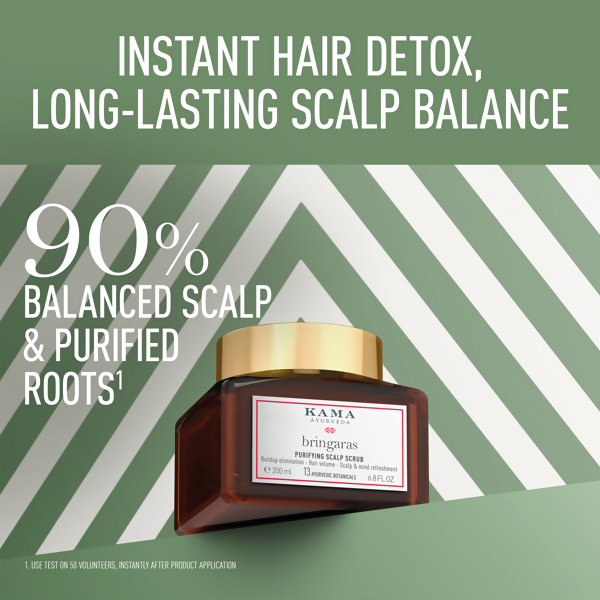 Kama Ayurveda Bringaras Purifying Scalp Scrub - Distacart