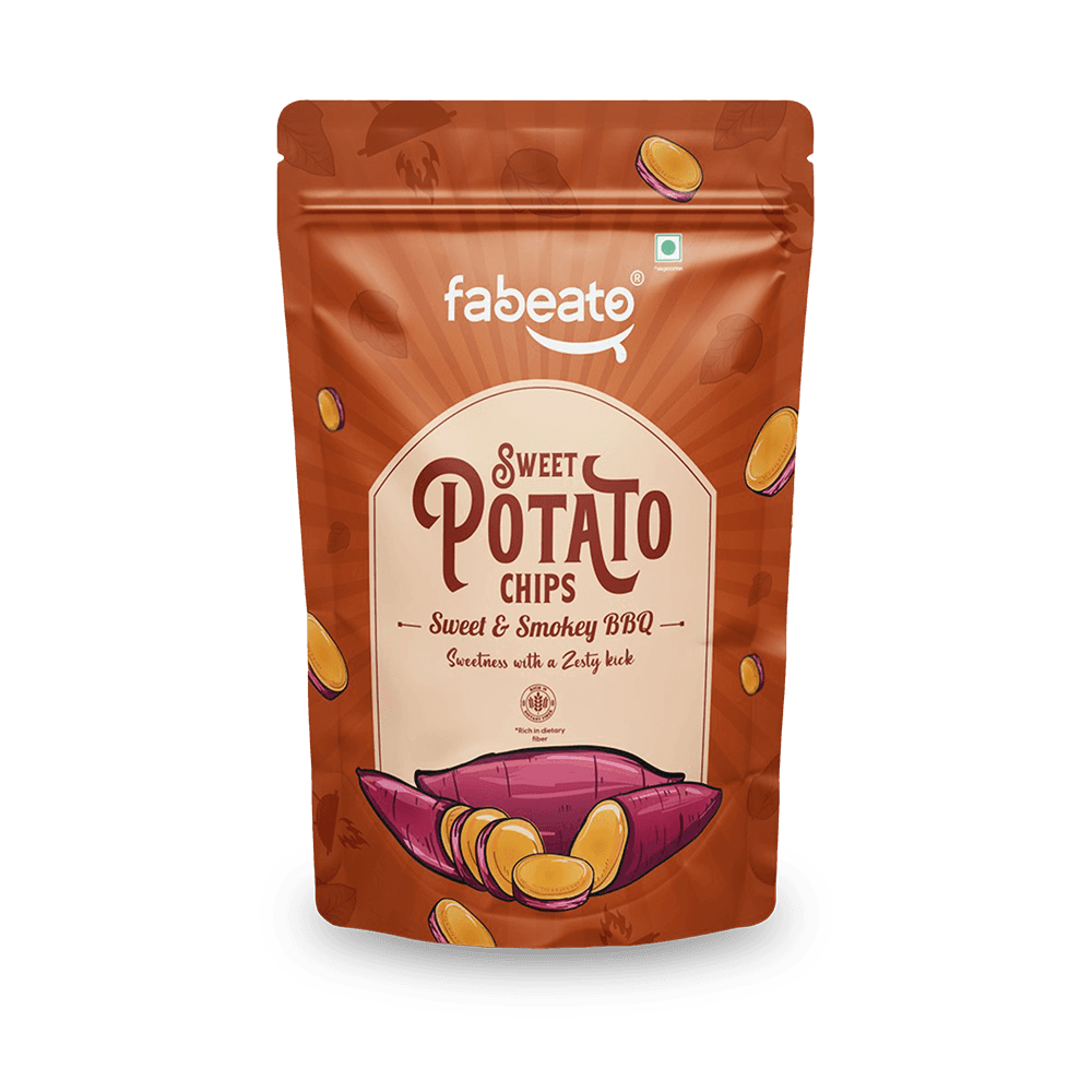 Fabeato Smokey BBQ Sweet Potato Chips (40g)