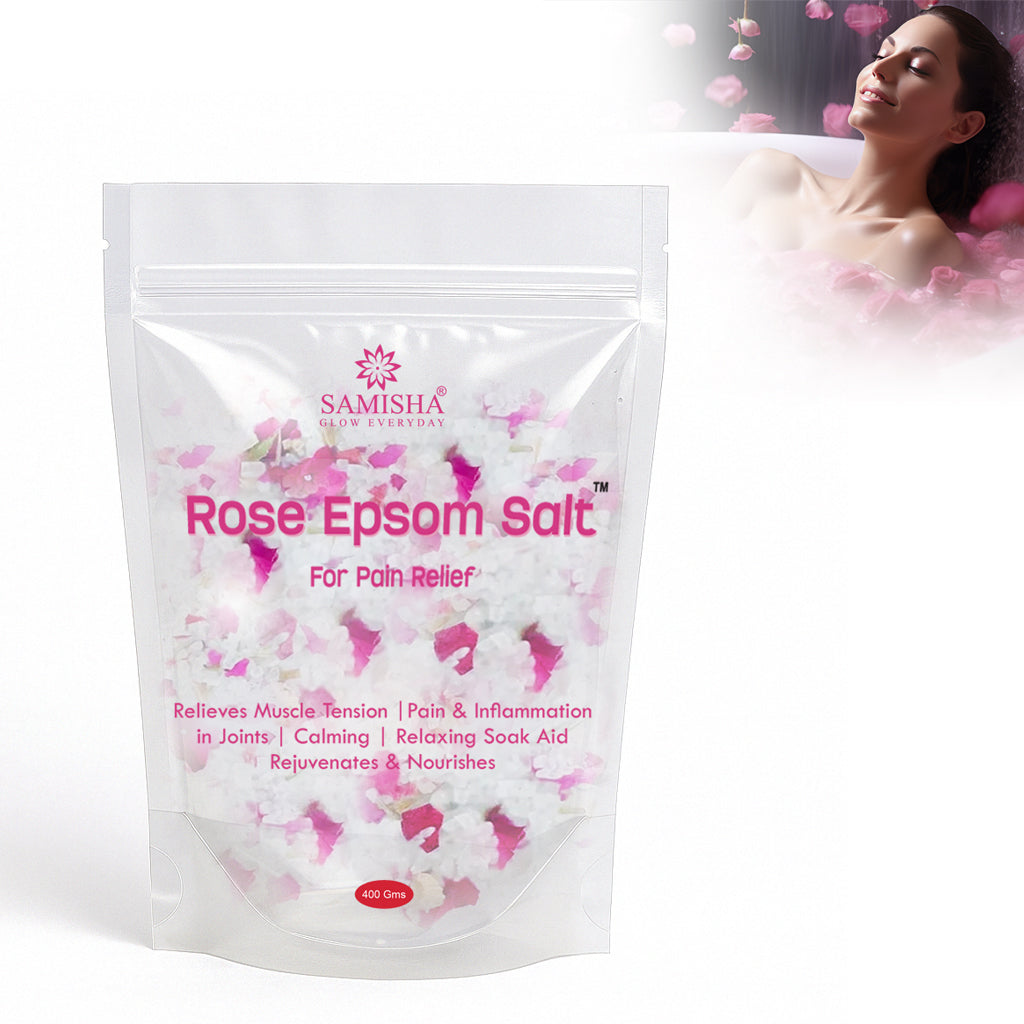 Samisha Rose Epsom Salt For Pain Relief - Distacart