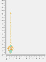 Thumbnail for Ruby Raang Starry Stone Maang Tikka