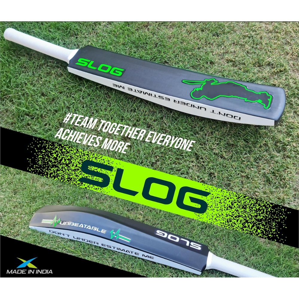 Jaspo SLOG Plastic Tennis Cricket Bat - Dista