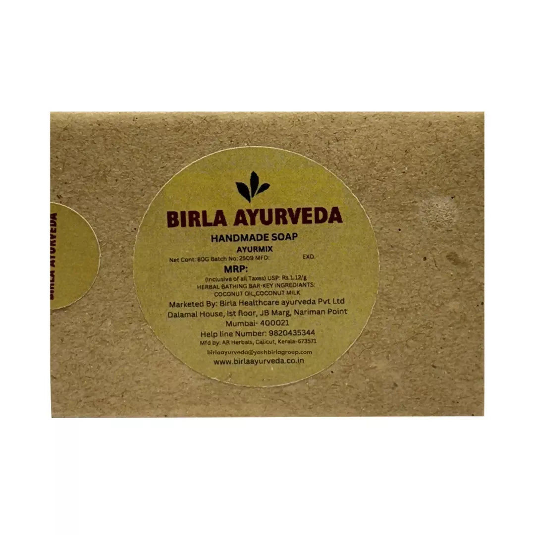 Birla Ayurveda Handmade Ayurvedic Mix Soap - Distacart