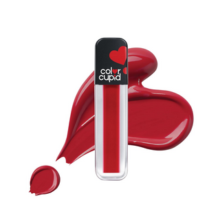Color Cupid Matte Intense Color 18-Hour Stay Liquid Lipstick - Romantic Red - Distacart