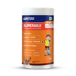 Thumbnail for Gritzo SuperMilk Overall Growth (7-12y Girls), Zero Refined Sugar, 21 Vitamins & Minerals - Distacart