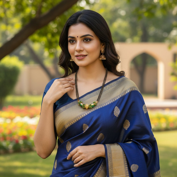 Cute Traditional Designer Beaded Mangalsutra
