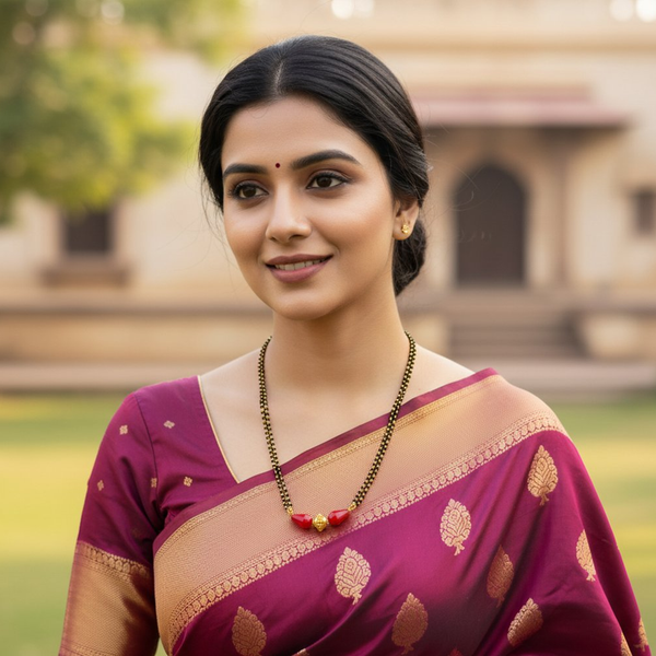 Pretty Beaded Mangalsutra