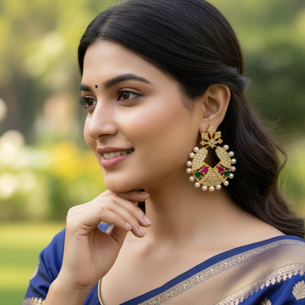Multicolor Ad Earrings - Distacart