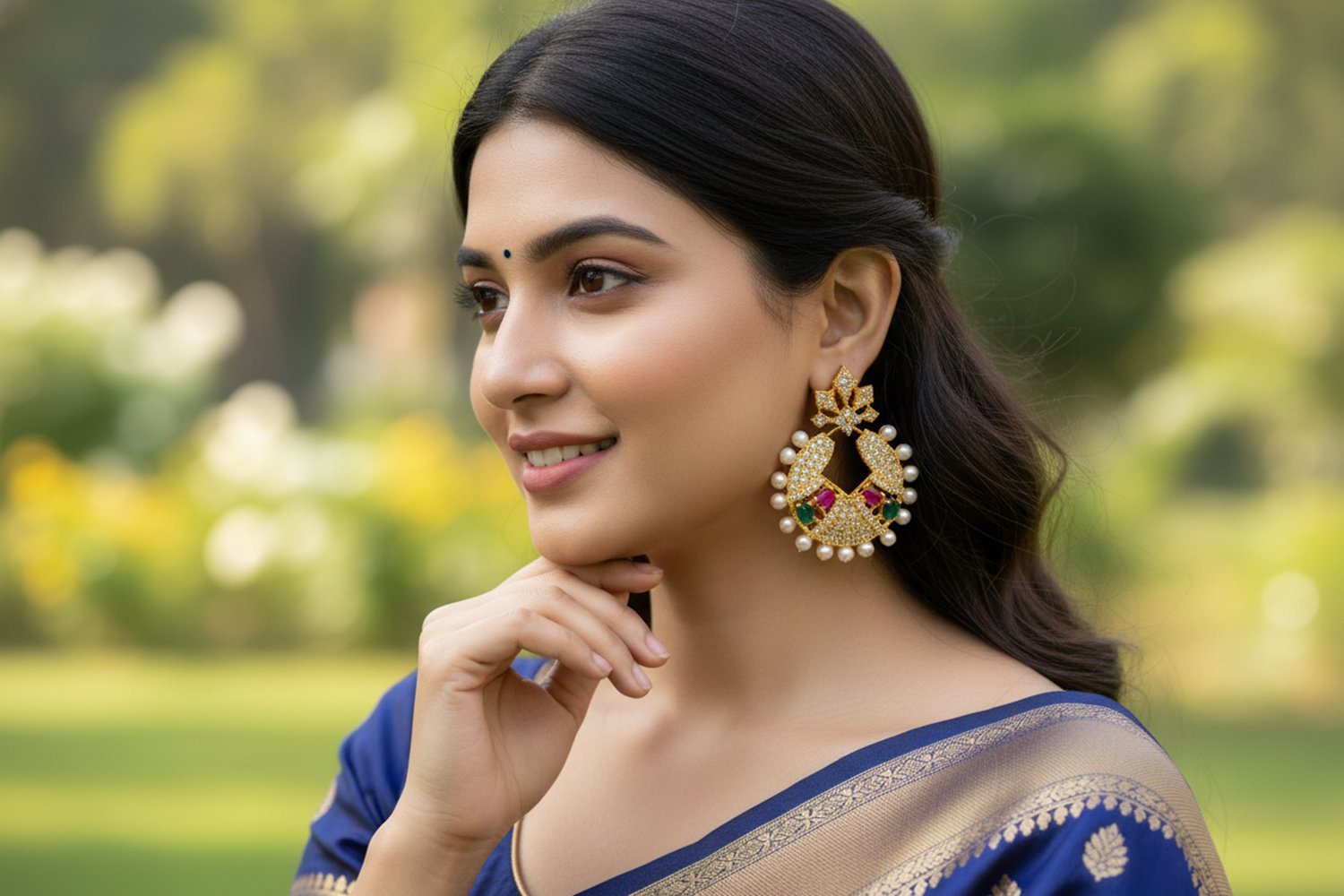 Multicolor Ad Earrings - Distacart