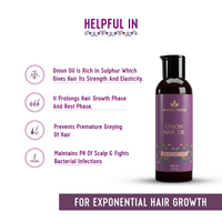 Thumbnail for Avimee Herbal Onion Hair Oil - Distacart
