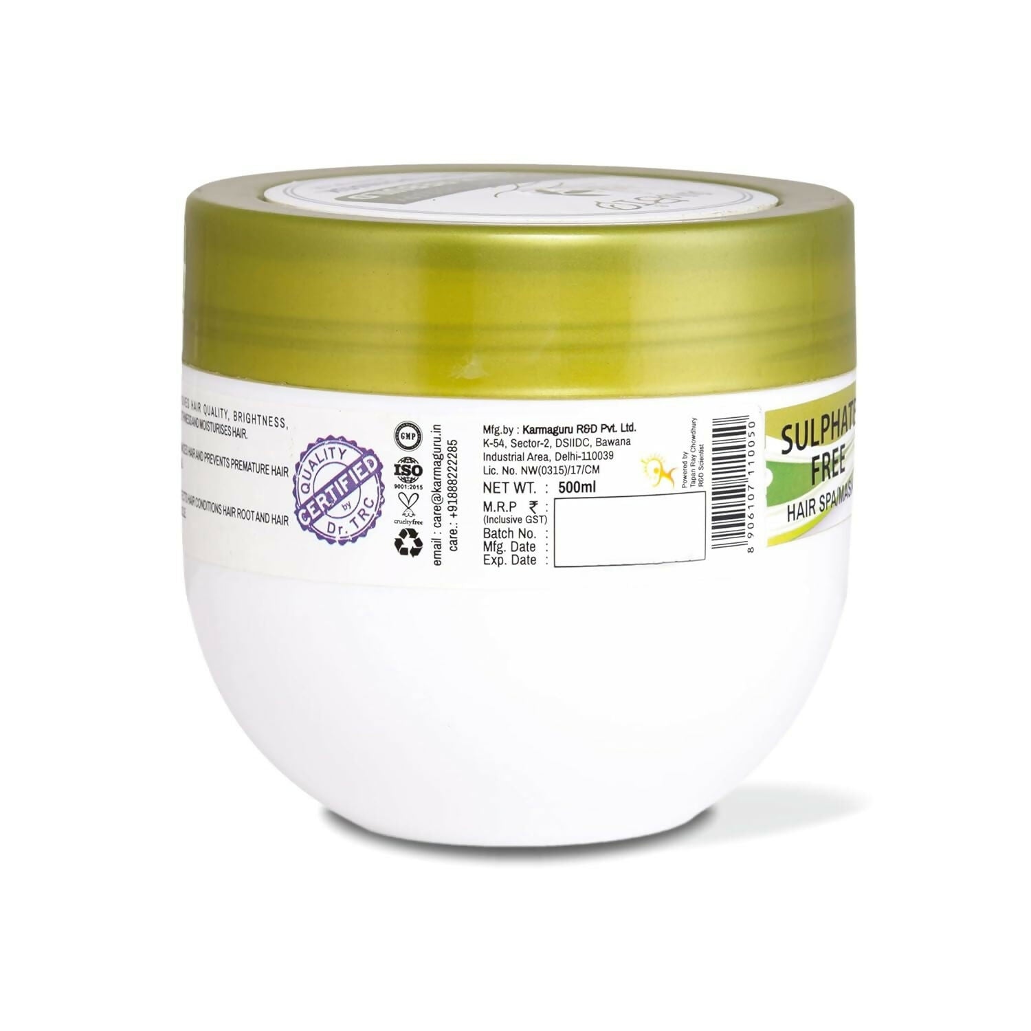 Purobio Sulphate Free Keratin Rebuild Hair Mask - Distacart