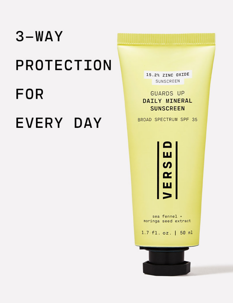 Versed Guards Up Daily Mineral Sunscreen Broad Spectrum SPF 35 - Distacart