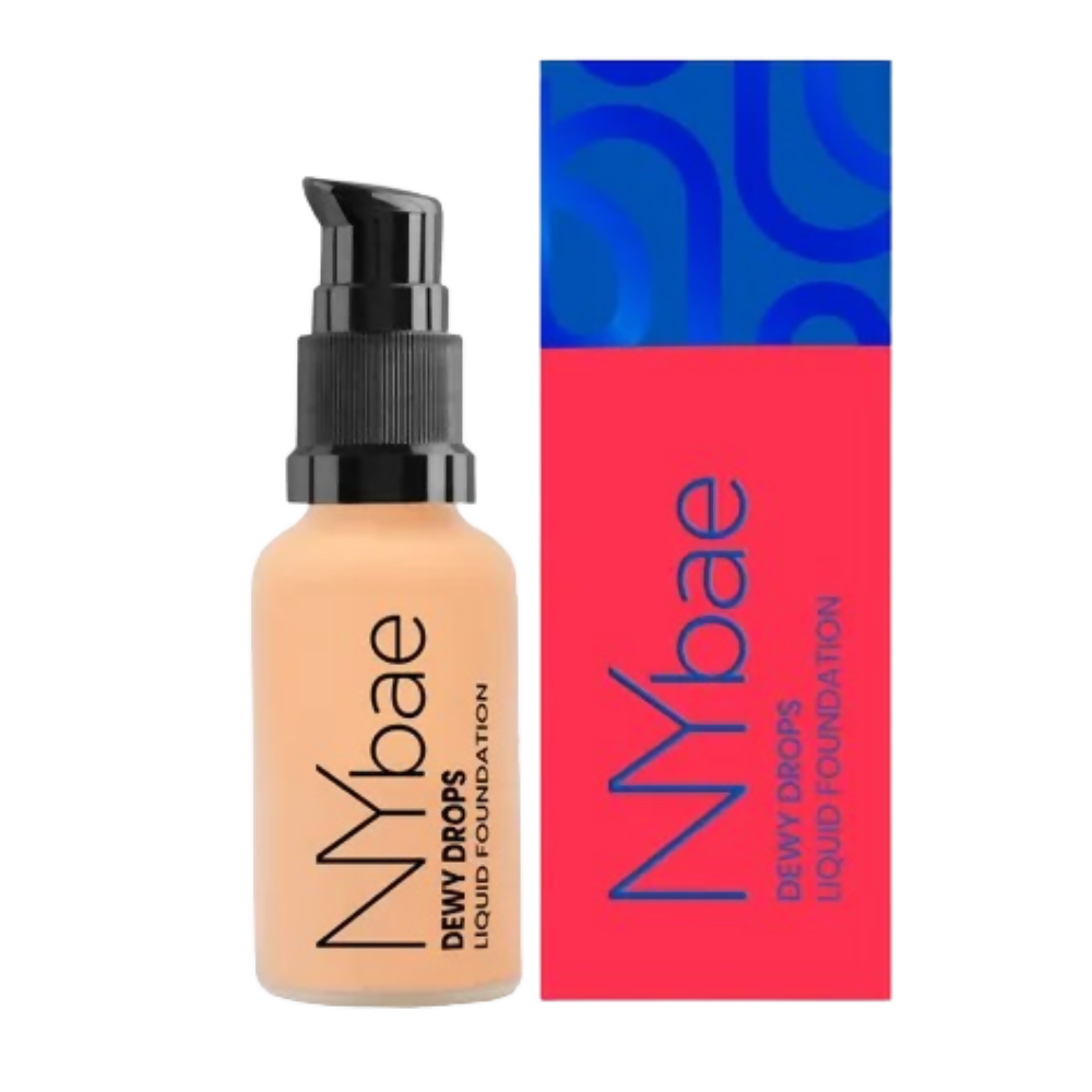 NY Bae Dewy Drops Foundation - Flat White 01