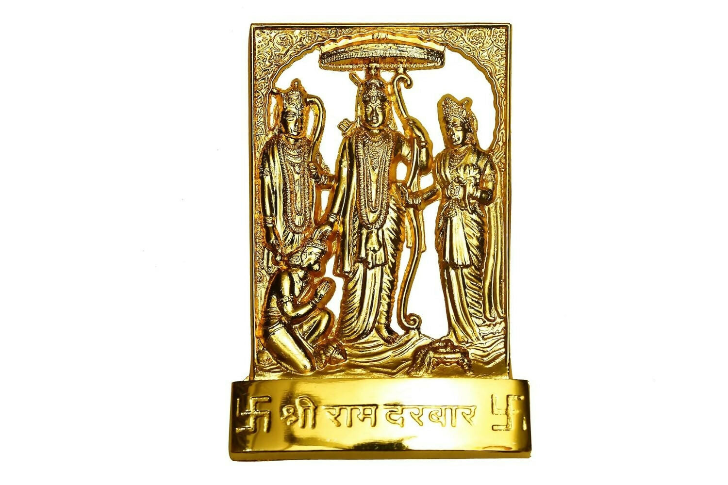 Rudradivine Brass Ram Darbar Murti Idol Statue - Distacart