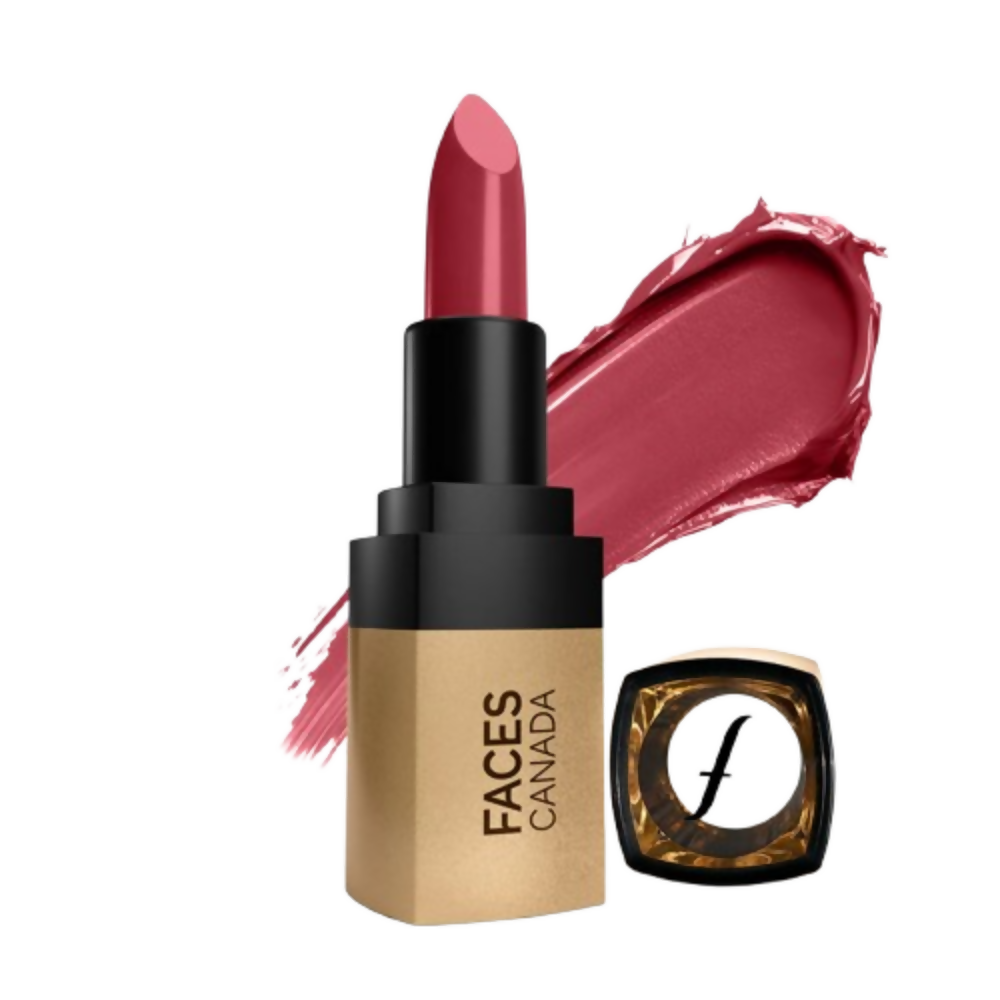 Faces Canada Comfy Matte Velvet Touch Lipstick - Pink Biscoff 03 - Distacart