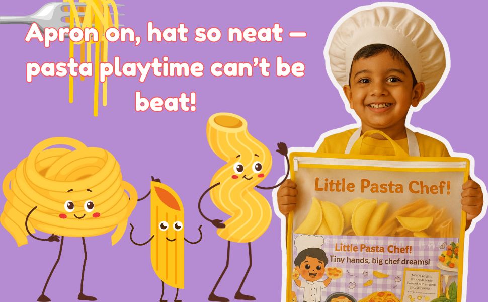The Small Wonderland Pretend Play Fabric Pasta Set-60 Pieces-Realistic looking kids play food toys - Distacart