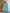 Yufta Pure Cotton Blue Anarkali Kurta Dupatta Set With Lacework