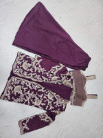 Thumbnail for Evanik Designer Chinon Silk with Embroidery Dori Sequence Work Palazzo With Kurta Set