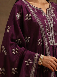 Thumbnail for https://cdn.shopify.com/s/files/1/0341/4805/7228/files/purple-embroidered-silk-blend-anarkali-kurta-with-trousers-and-dupatta-libas-7.jpg?v=1739541741