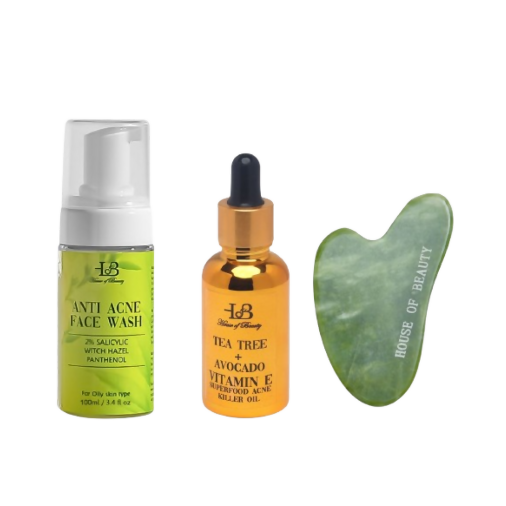 Buy House of Beauty Jade Guasha Kit Online at Best Price Distacart