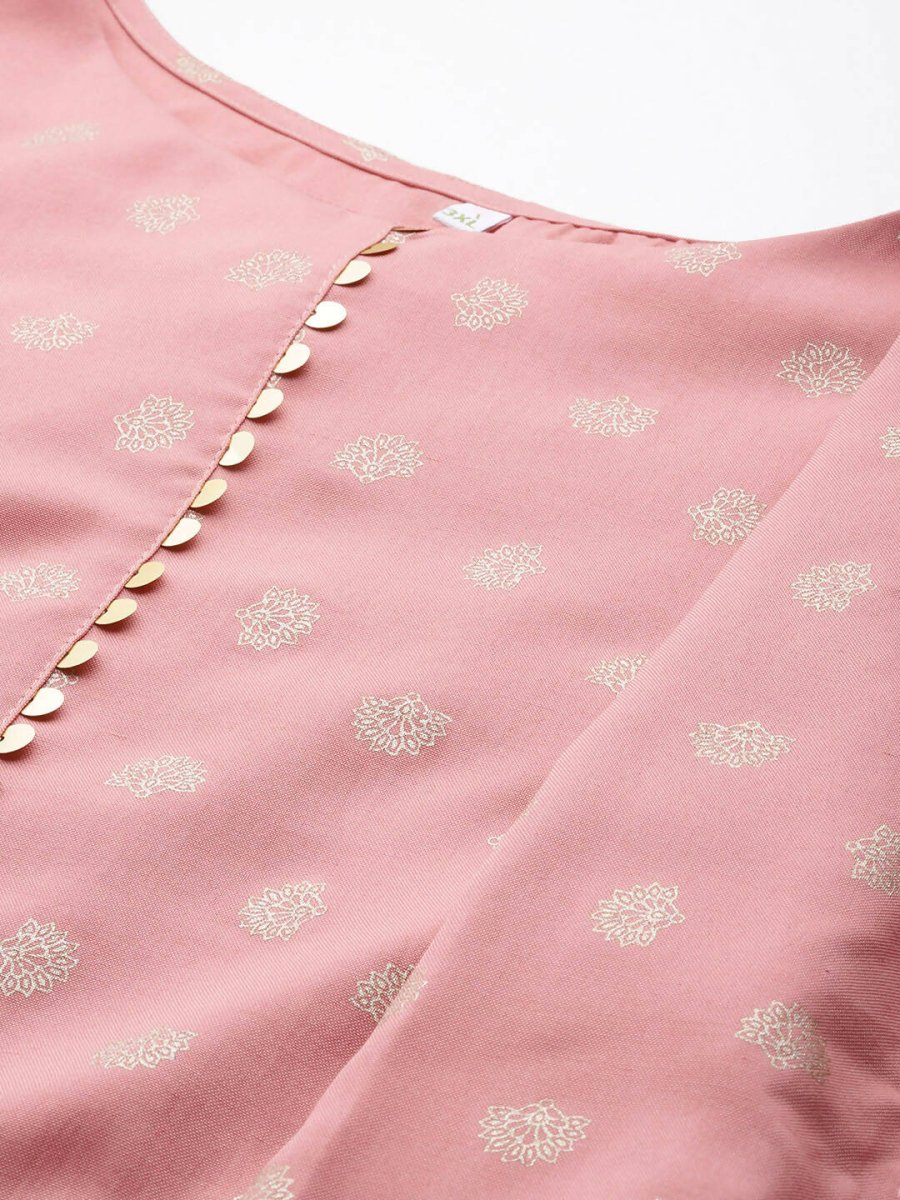 Ahalyaa Women's Traditional wear Ethnic Dress - Pink - Distacart