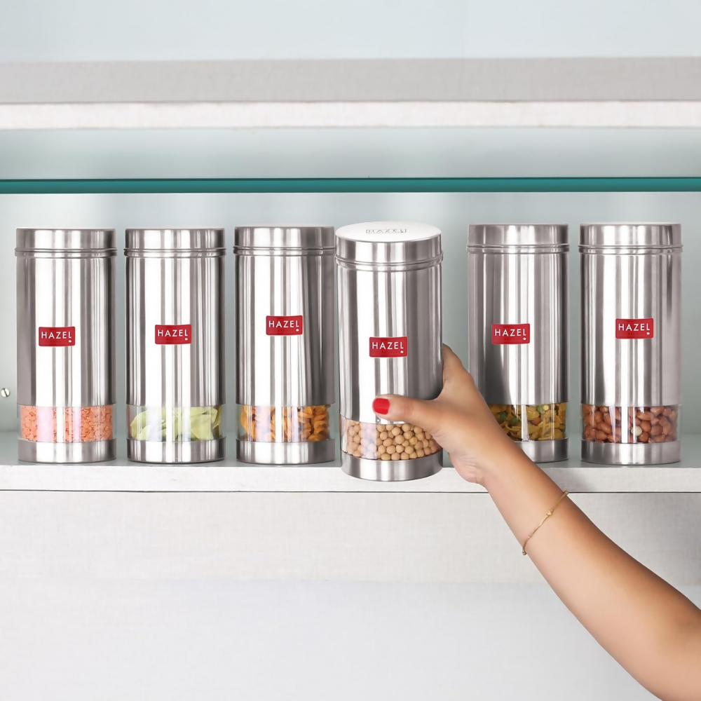 Hazel Stainless Steel Kitchen Containers - Dista
