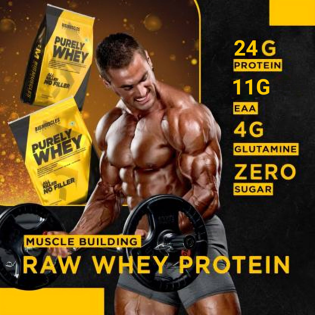 Big Muscles Nutrition Purely Whey - Dista