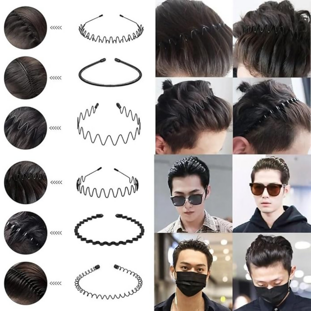 Bronson Professional Metal Hair Band Set - Black - Dista