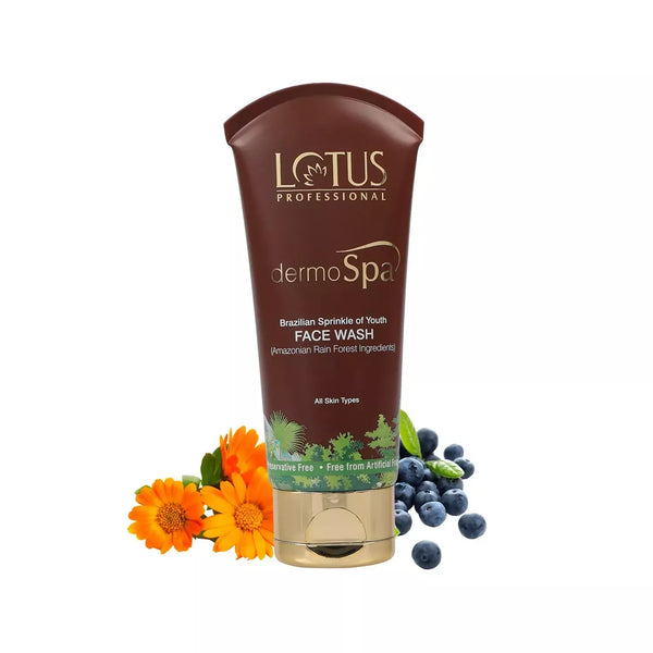 Lotus Professional DermoSpa Brazilian Sprinkle of Youth Anti Ageing Face Wash - Distacart