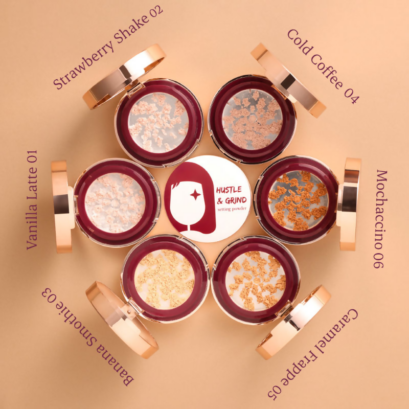 Typsy Beauty Hustle & Grind Setting Powder - Mochaccino 06 - Distacart