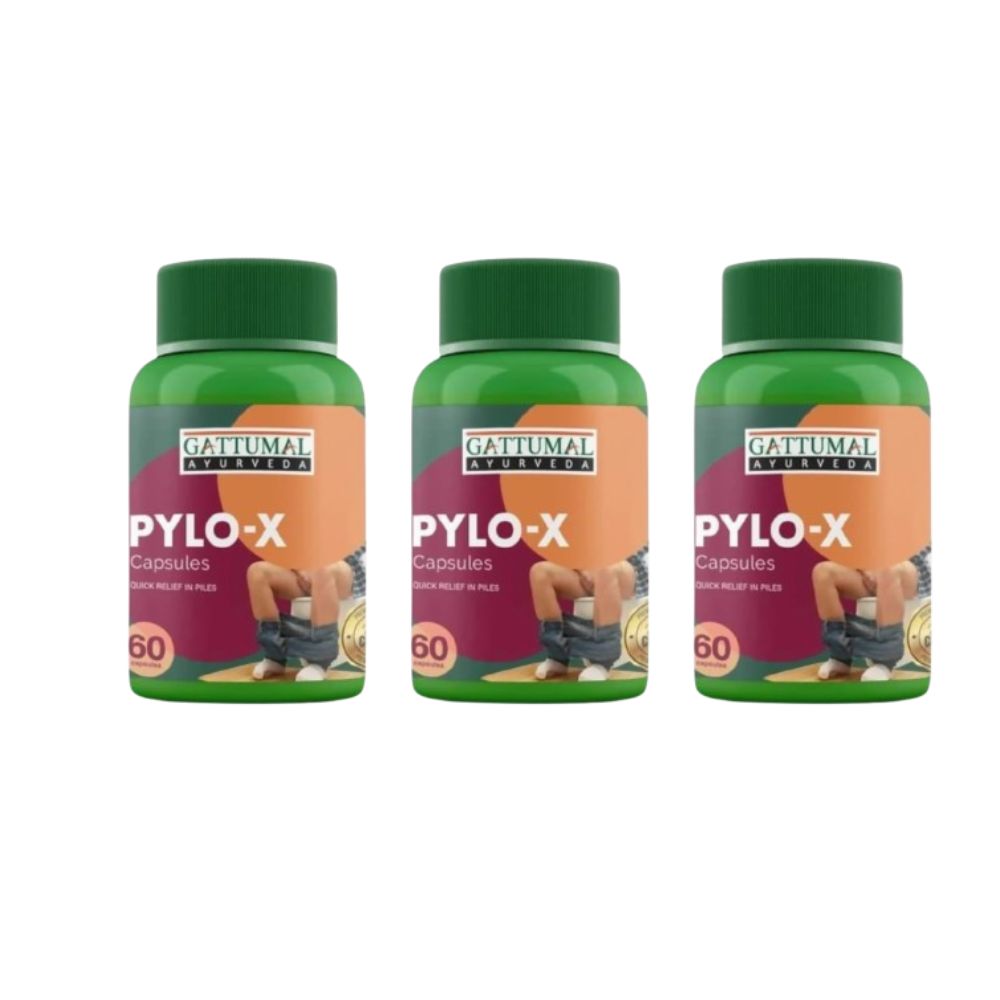 Gattumal Ayurveda Pylo-X Capsules - Distacart
