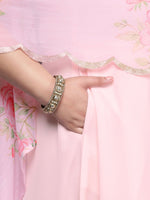 Thumbnail for Ahalyaa Women's Traditional wear Ethnic Dress - Pink - Distacart