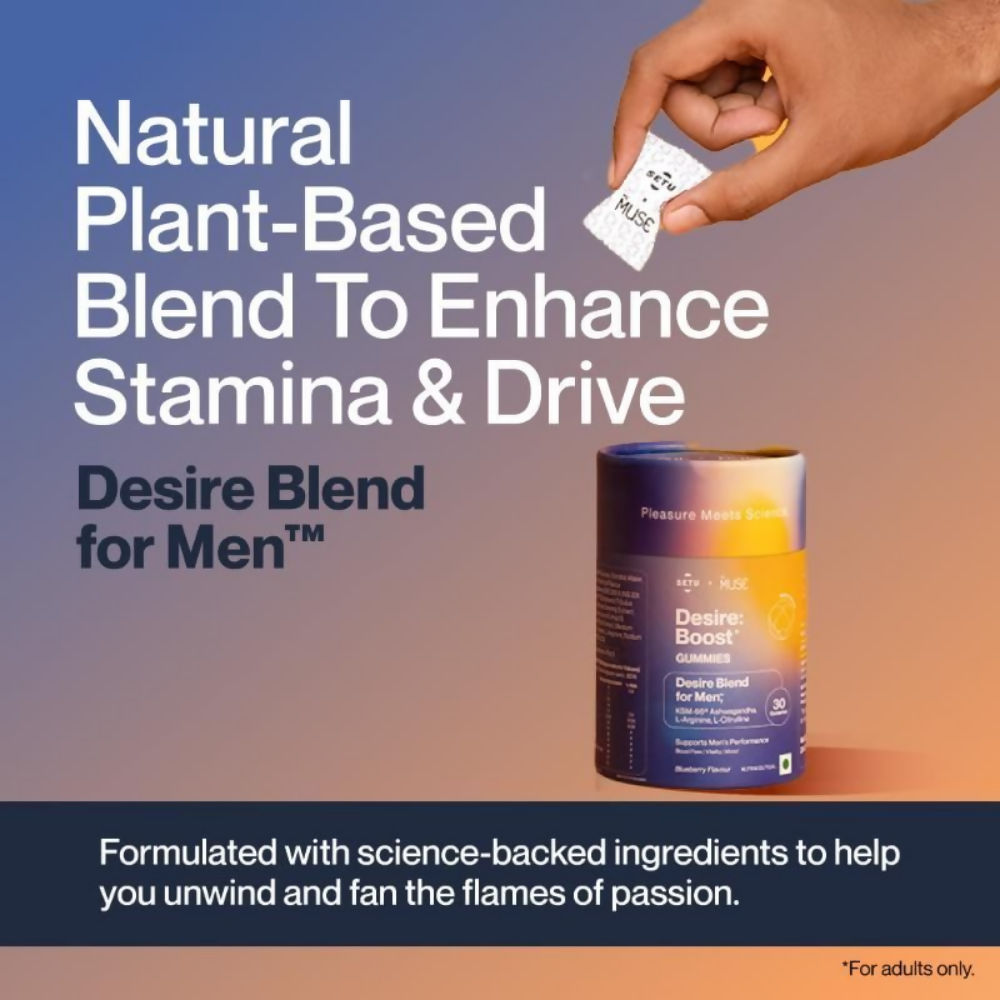 Setu Desire Boost Gummies For Men - Distacart