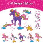 Thumbnail for Imagimake Window Art Princess & Unicorn Suncatcher Kit Unicorn Toys for Girls Age 5-8 Craft Kits