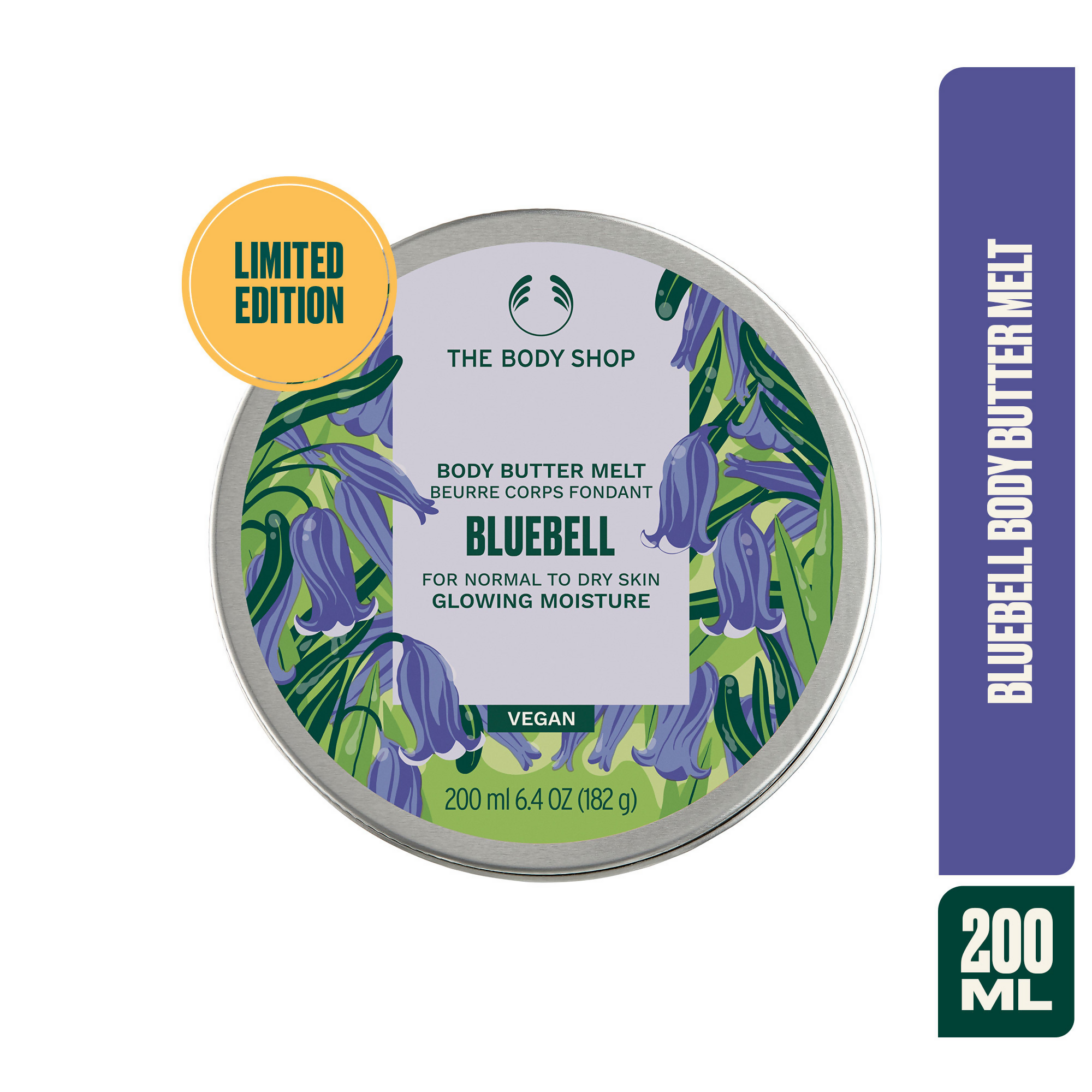 The Body Shop Bluebell Body Butter Melt For Normal to Dry Skin - Distacart