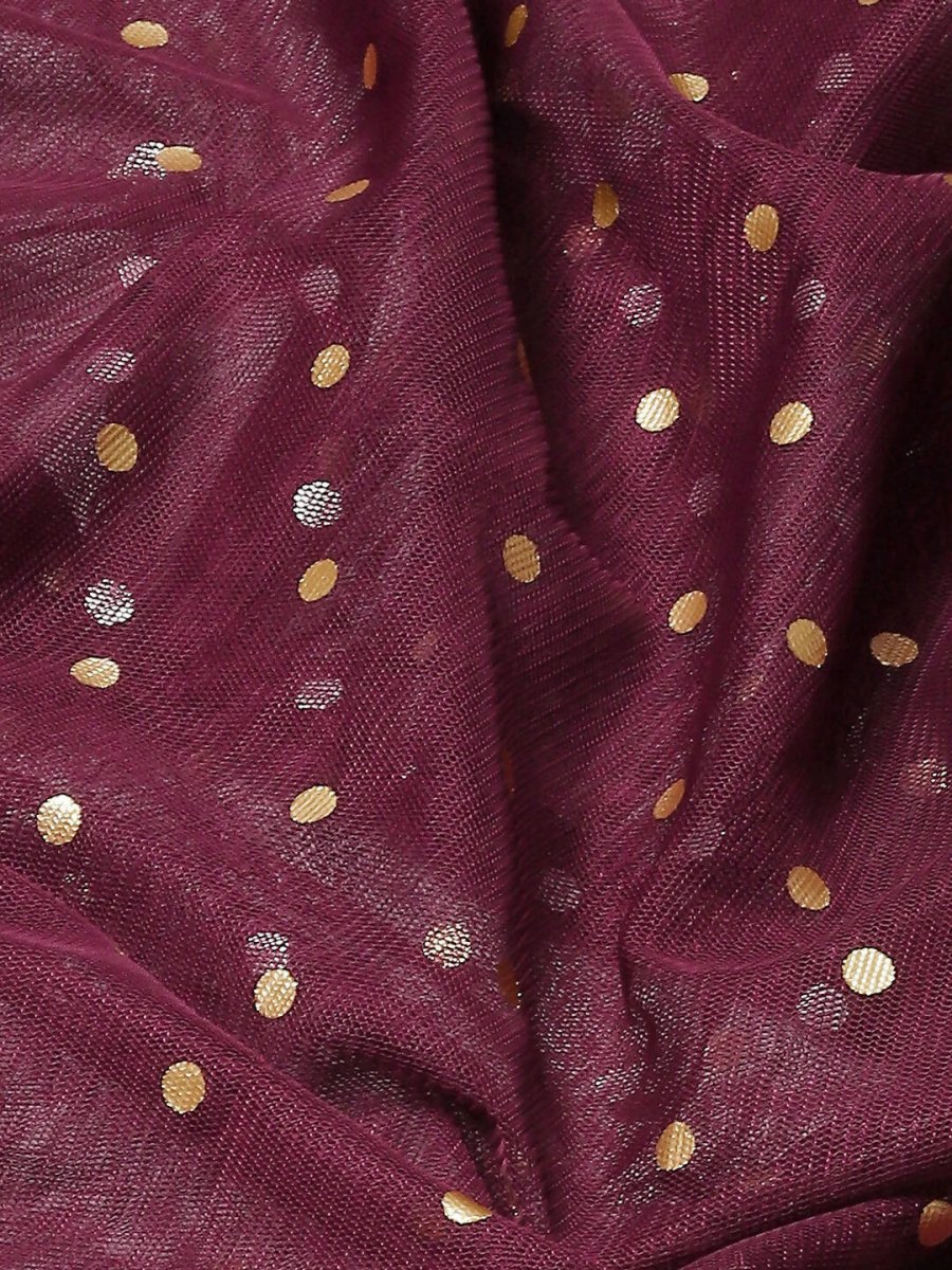 Ahalyaa Cream & Maroon Colour Floral Printed Co-ord Sets - Distacart