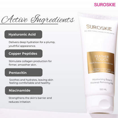 SUROSKIE Feather Touch Multi-Purpose Moisturizer - Distacart