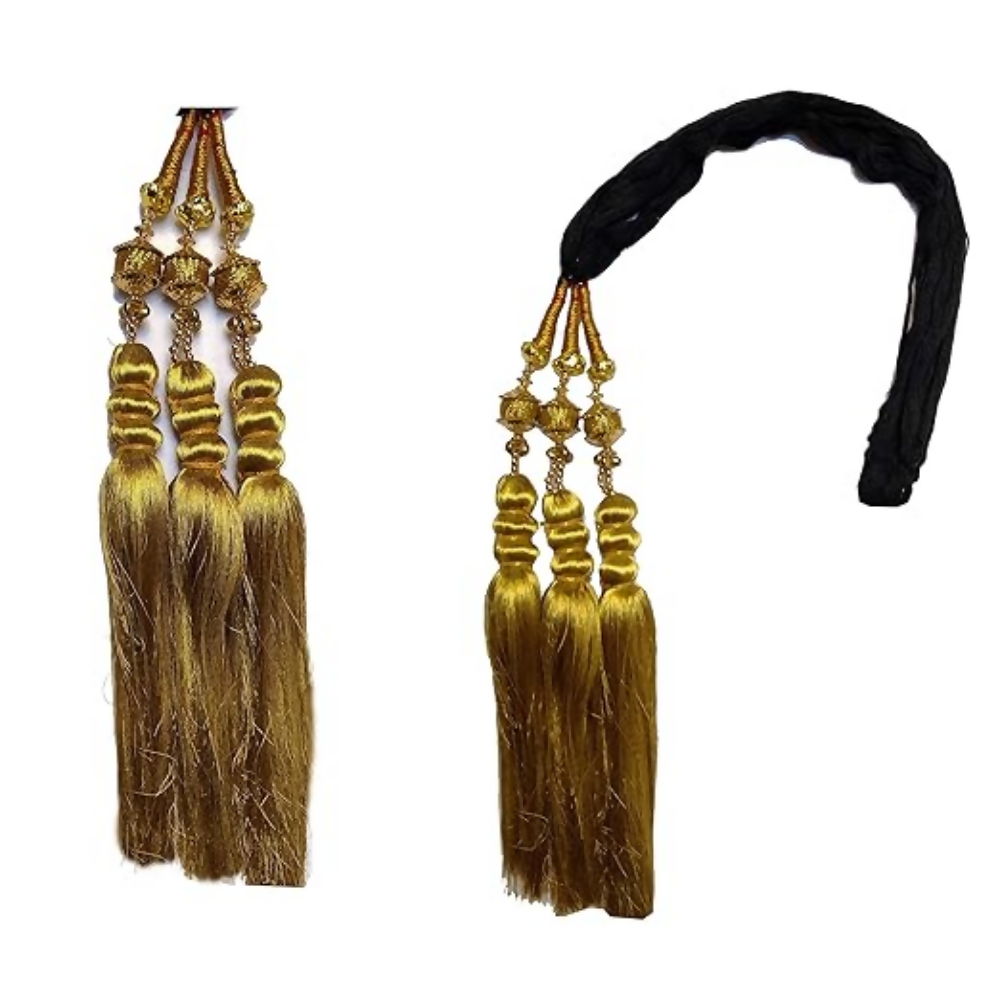 VTN Women's Patiala Shahi Paranda/Parandi Traditional Hair Accessory Braid Tassles - Dista
