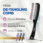 Thumbnail for Vega Detangling Comb with 2 Row Teeth - Dista