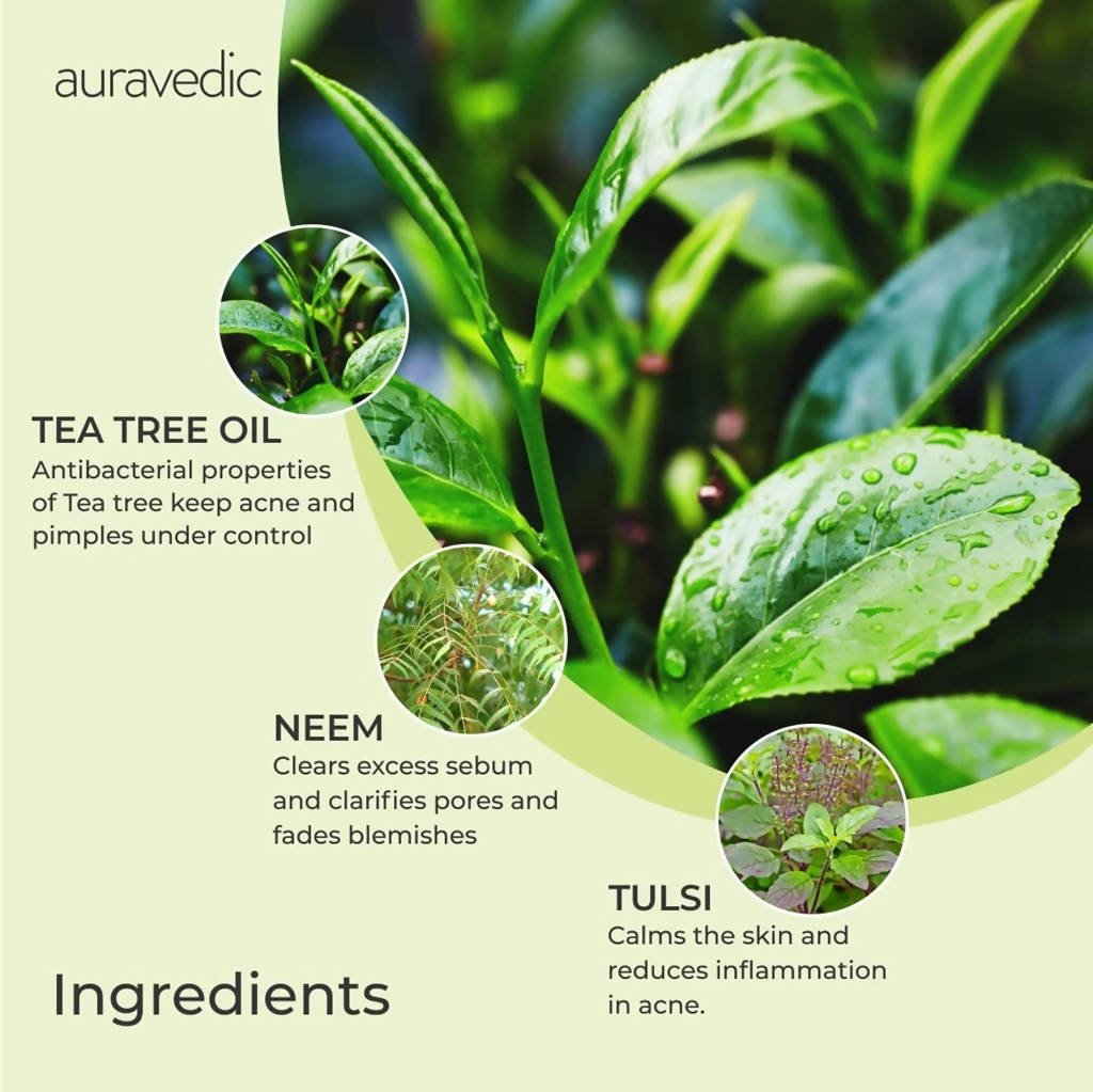 Auravedic Clear Brightness Face Wash - Distacart