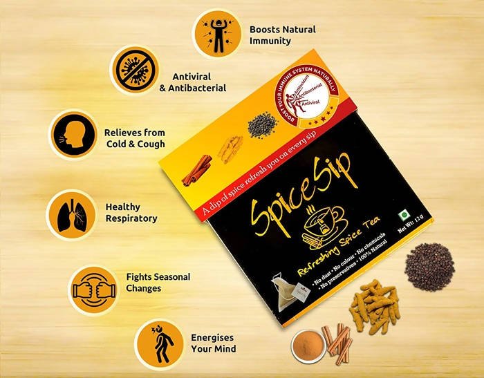 Azista Spice Sip Refreshing Spice Tea - Distacart