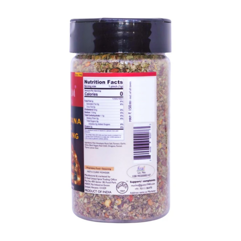 Tassyam Organics Napoletana Pizza Seasoning - Distacart